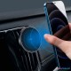 Baseus Wireless Charger Gravity Car Mount Phone Bracket Air Vent Holder + Qi Charger Black